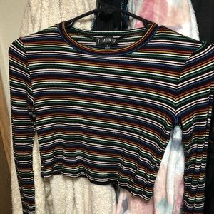 Long Sleeve Crop Top